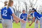 Softball vs JWU  Wheaton College Softball vs Johnson & Wales University. - Photo By: KEITH NORDSTROM : Wheaton, Softball, JWU